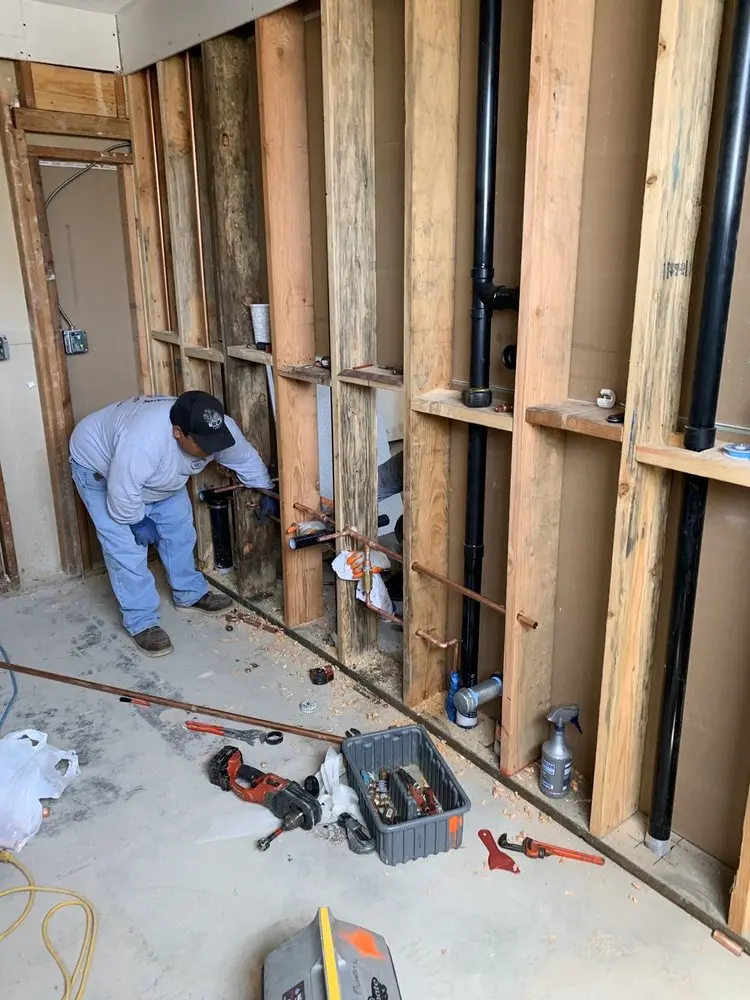 Commercial rough-in plumbing for Commercial Plumbing in The Knolls